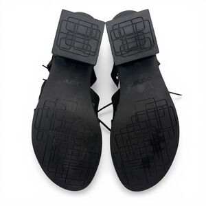Arche Vayage Cutout Sandals Womens 38 US 7 Nubuck Lace Up Gladiator Block Heel